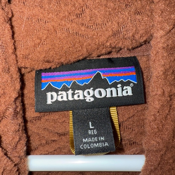 Patagonia W’a Diamond Capra Chocolate Brown Hoodie - Picture 5 of 8